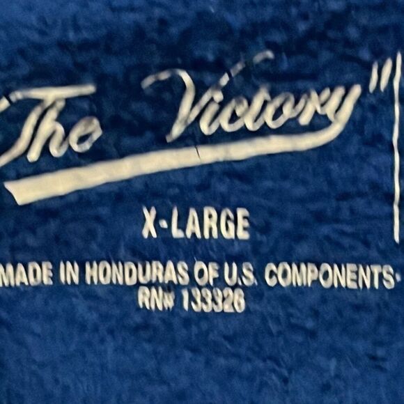 The Victory Kansas Jayhawks Hoodie Cotton/Poly Mens XL - Picture 9 of 9